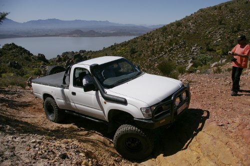 Hilux at Tierkloof