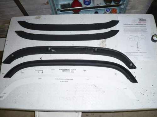 Toyota Wheel arch flare kit.JPG