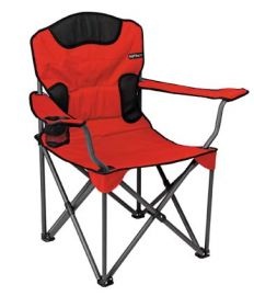 Then this is the chair i got last week - due to no more space left.One thing I love about it. The carry bag zips in at the top and give added head support. Then the place you put your drink - is padded with the same stuff collers are made of. ie keep the drink coller for longer.