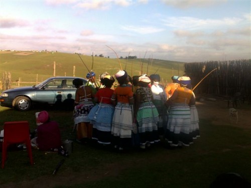 Women dancing and celebrating