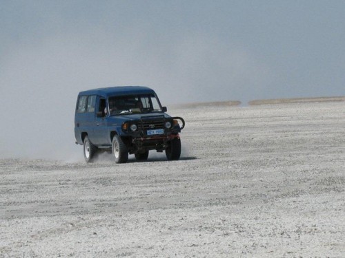 On the pans near Kubu Island - Botswana.