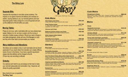 Gilroys menu1.JPG
