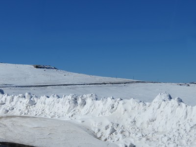 The road at the top of Afriski - July 2012
