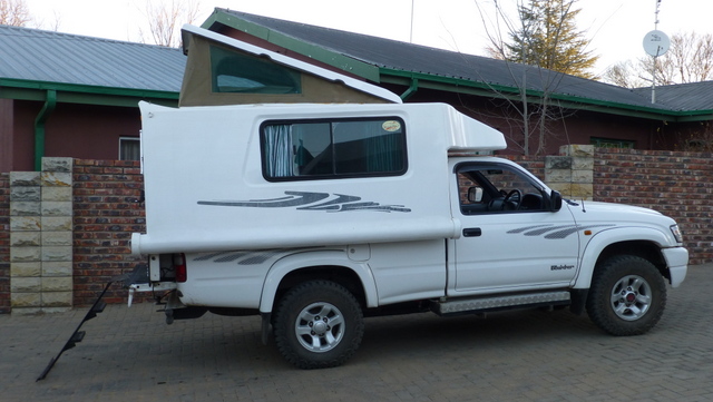 Hilux with Camper Fitted