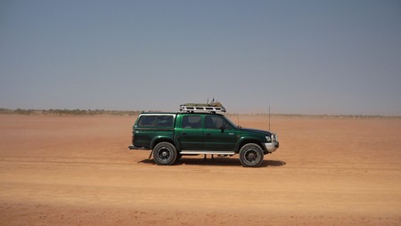 Simpson Desert Sandstorm Starting